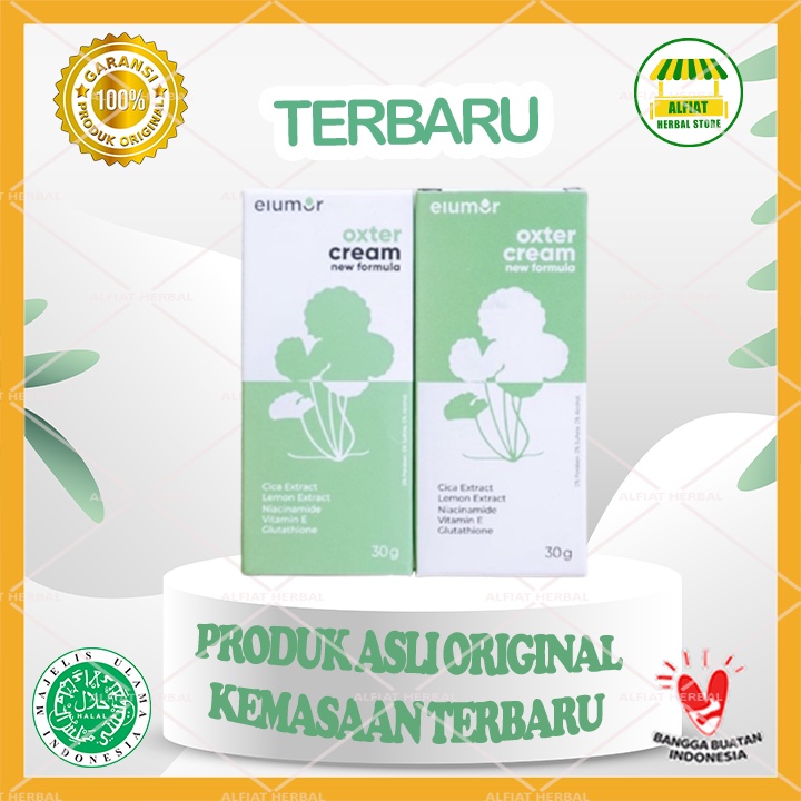 ELUMOR OXTER CREAM OxterWhite Serum PEMUTIH KETIAK Selangkang Lipatan Tubuh Penghilang Stretch MarkE