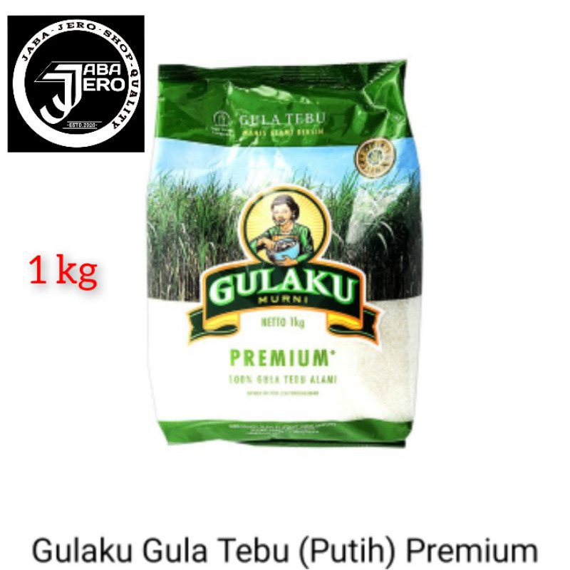 

Gulaku gula pasir putih butir halus 1Kg