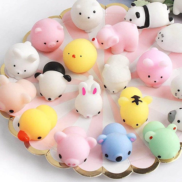 SQMO squishy mochi hp 9gag case hp standard animal hewan oppai dada - 1 ayam bulat