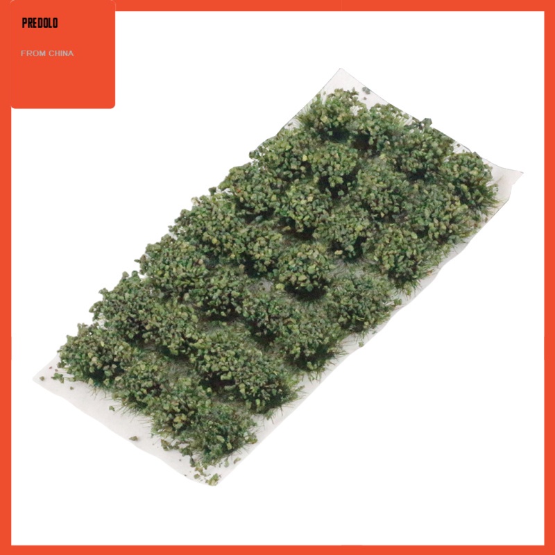 [In Stock] 28 Pieces Mixed Bush Trees Miniature Vegetation Groups Shrubs Railway Artificial Grass Miniature War