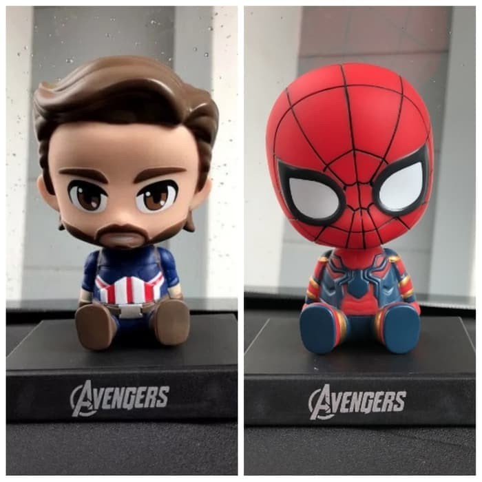 Aksesoris Mobil Pajangan Mobil tempelan mobil pernak pernik spiderman