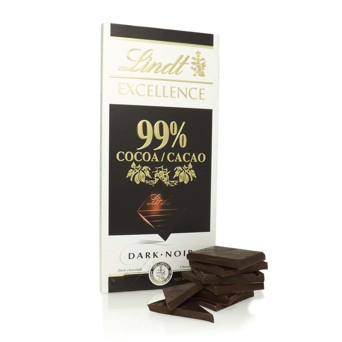 

Lindt Dark Chocolate 99% Dark Chocolate / Coklat Healthy Brain Booster
