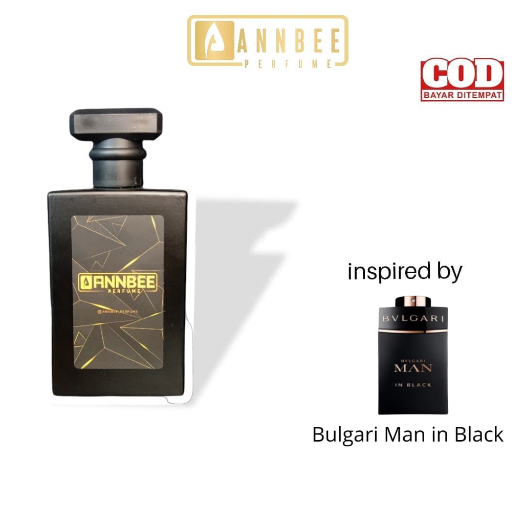 Annbee Parfum Pria Bulgari Men in Black - import awet tahan 24jam