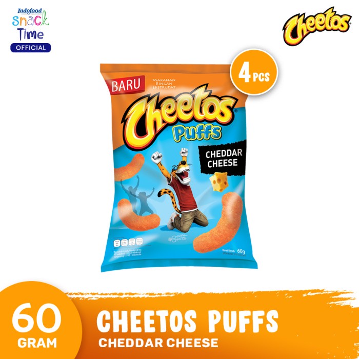 

NEW Cheetos Puffs Cheddar Cheese 60 Gr - 4 Pcs