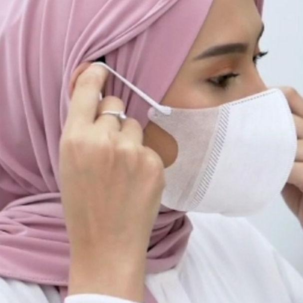 ➧ Pashmina Instant New Normal NUNA - Winonamodest. Pashmina Jersey dengan inner lubang telinga ➪