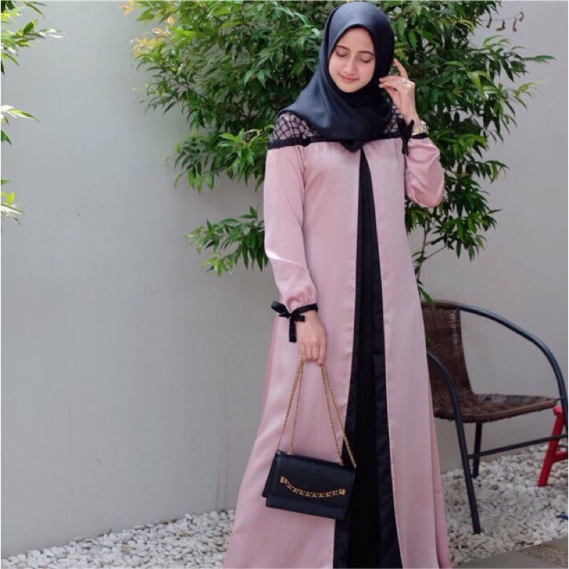Raya dress Pink Size Xl by kaleela.id #kaleela #kaleelaid #kaleeladress