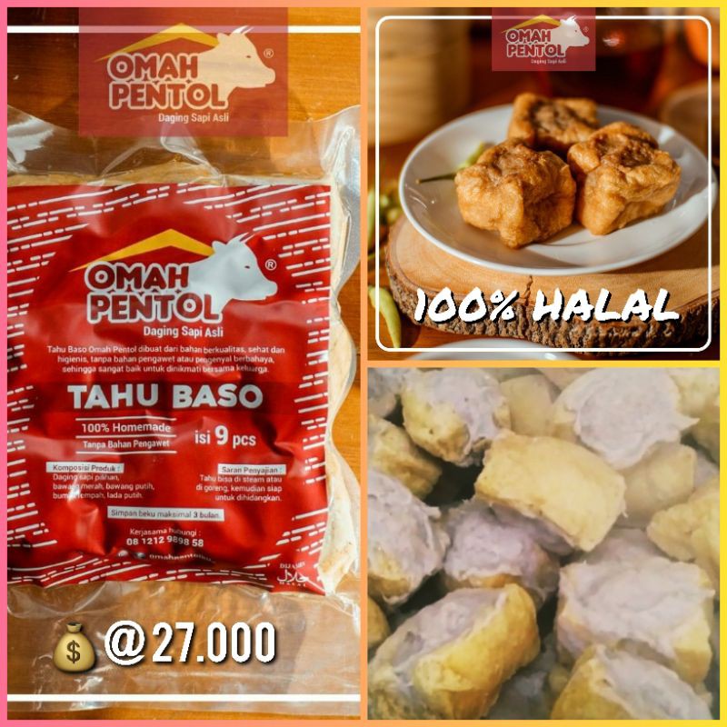 

Murah ! Tahu Bakso Premium Omah Pentol (Frozen food)