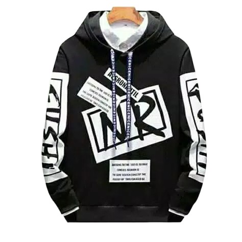 JAKET HOODIE PRIA Trend Line NR Laki-Laki Cowok