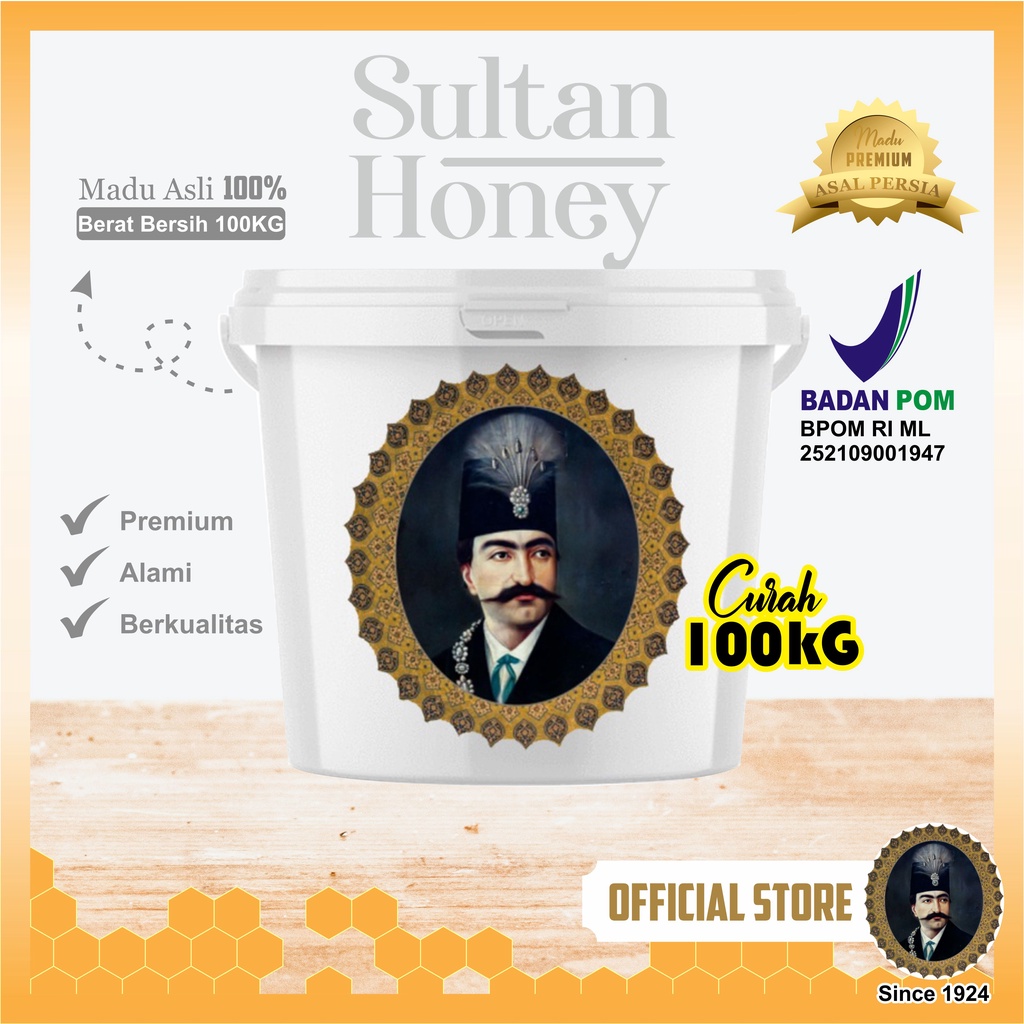 

Sultan - Madu Curah 100 kg / Madu Original Iran / Madu Kawasan Dingin Gunung Sabalan Iran