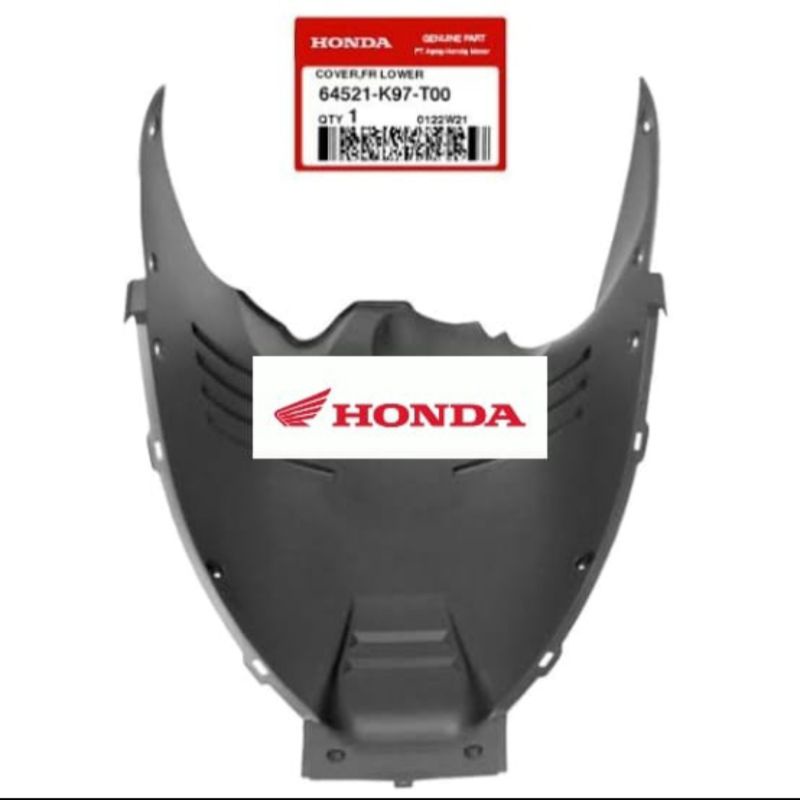 64521-K97-T00 paru tadah lumpur kolong lumpur atau cover front lower PCX 150 K97 asli honda