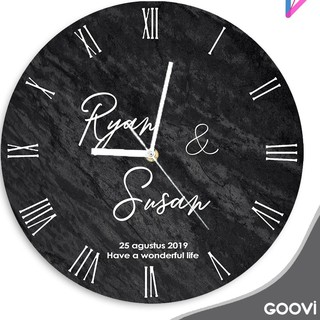 Telah Hadir NSRH Jam  dinding  kayu  unik kado pernikahan 