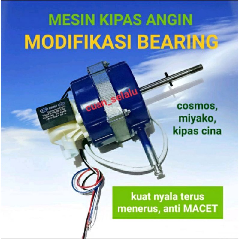 dinamo kipas angin universal 16 inc teknologi bearing