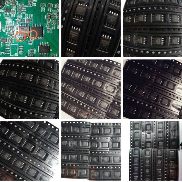 Winbond 25q64 dan winbond 25q32 " sdh terisi sw "