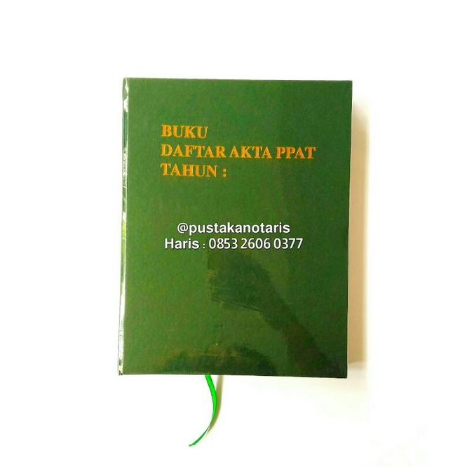 Buku Daftar Akta PPAT - Buku Protokol Kantor Notaris PPAT