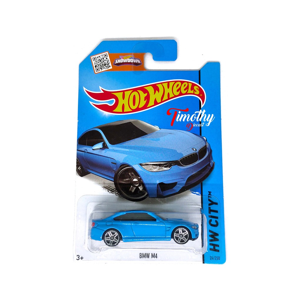 Hotwheels Bmw M4 Biru Muda Shopee Indonesia