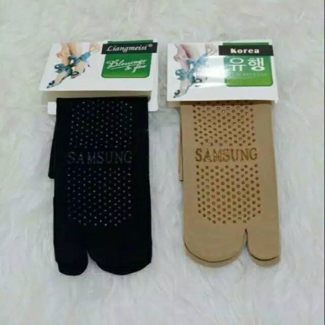 Kaos Kaki Jempol Muslimah Samsung Anti Slip // Kaos kaki jempol Korea