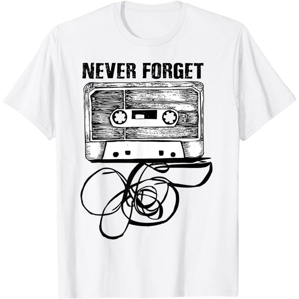 KAOS Cassette Tape Music T-Shirt - 80s 90s Vintage Rock Band Gear T-Shirt
