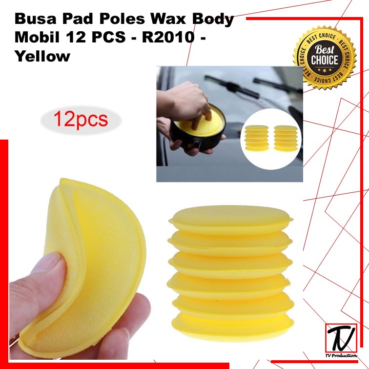 Busa Pad Poles Wax Body Mobil Motor /busa waxing / applicator pad 10cm