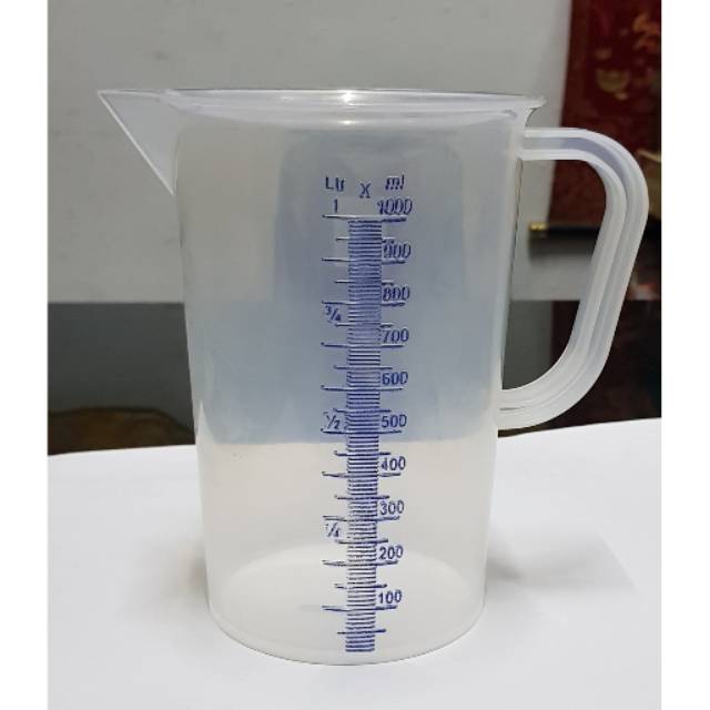 GREEN LEAF 1831 MEASURING CUP GELAS UKUR TAKAR PLASTIK 1000ML 1000 ML