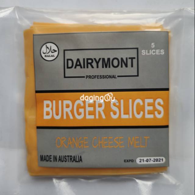 Keju Slice Burger Dairymont