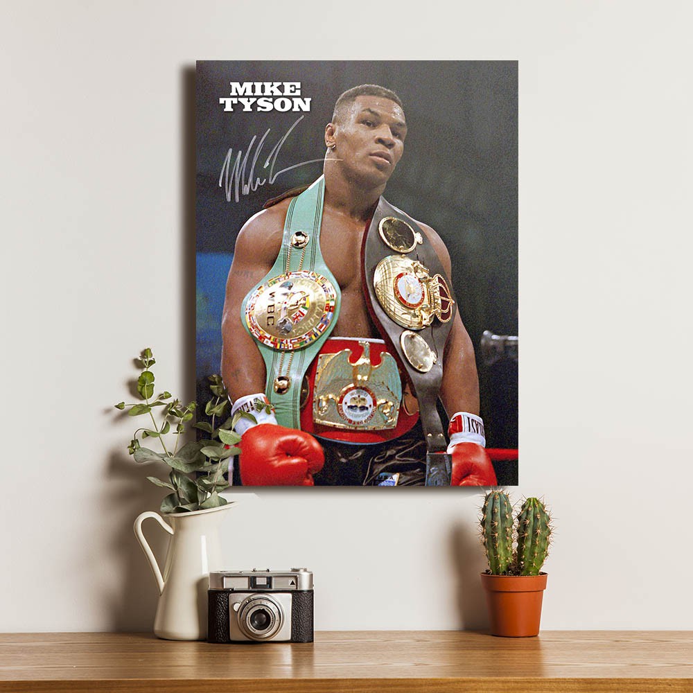 Jual Mike Tyson Poster Tinju Boxing Hiasan Pajangan Koleksi Dekorasi ...