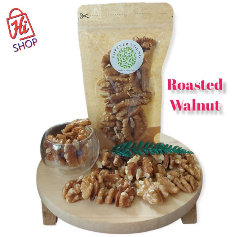 

Superfood Roasted Walnut Kacang Otak Kacang Walnut Oven Matang Kualitas Premium