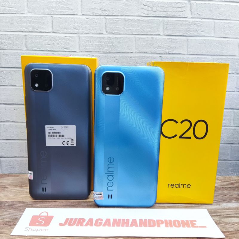 Realme C20 2/32 GB HP Second Seken Bekas Original Realme Ex Garansi Resmi Indonesia