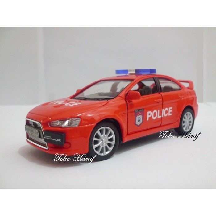 Diecast Miniatur Replika Mobil Polisi Pariwisata Indonesia