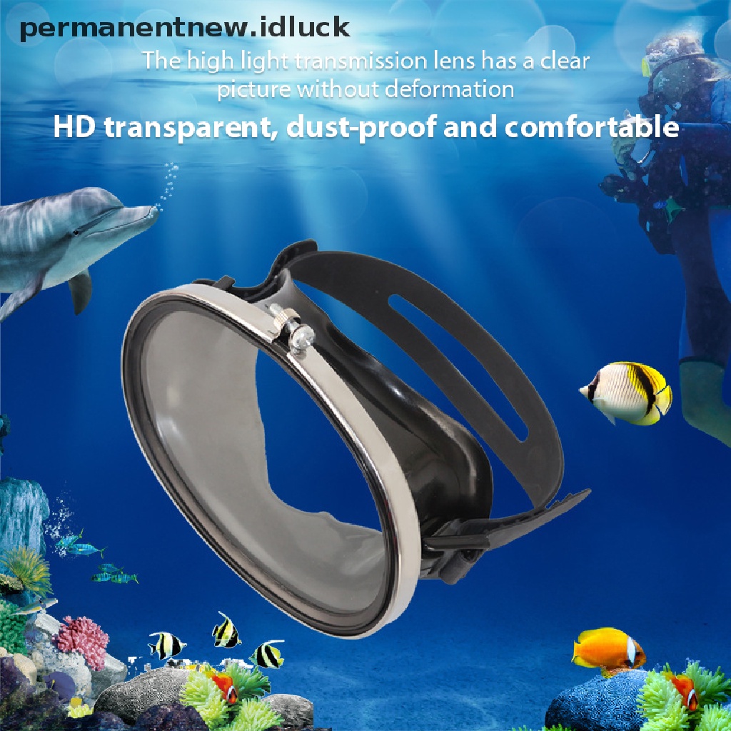 Kacamata Goggles Snorkeling Diving Anti Kabut Bahan Tempered Glass Untuk Pria Dan Wanita