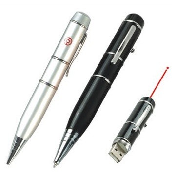 Multipurporse Ballpoint + Laser Pointer + Flashdisk 16GB