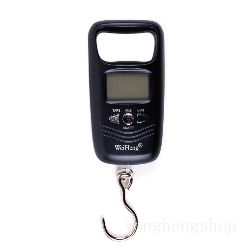 Timbangan Gantung Digital LCD Mini Portable 50kg / 10g Akurasi Tinggi Untuk Koper / Memancing