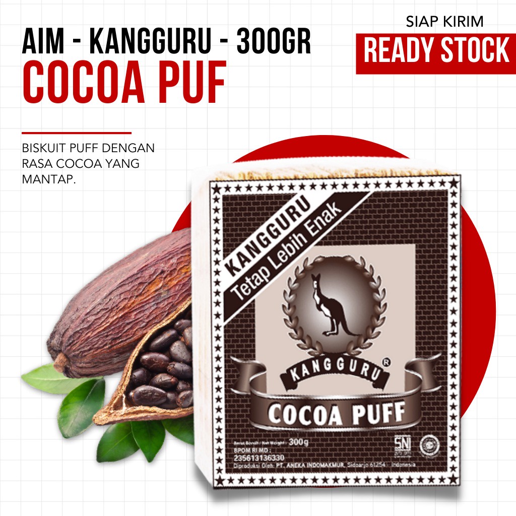 Cocoa Puff kangguru - 300 gr (TERMURAH)