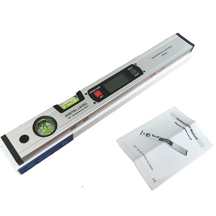 Digital Inclinometer Level 360 Degree 400mm Magnetics Measuring -AK23