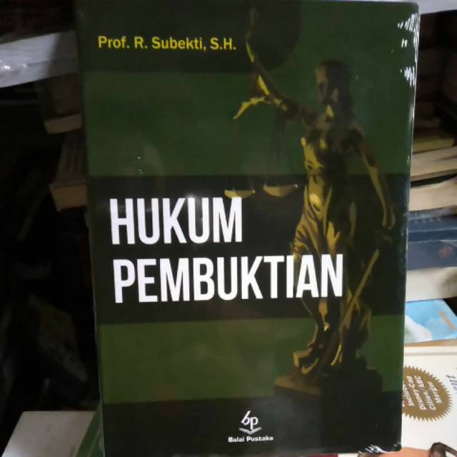 

Buku Hukum Pembuktian
