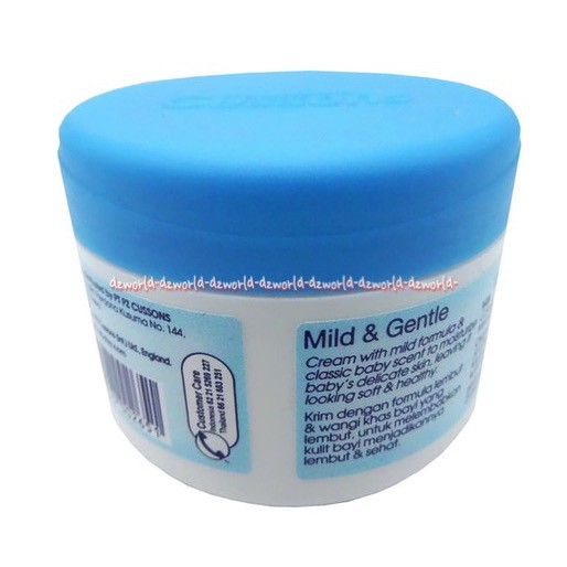 Cussons Baby Cream Mild &amp;  Gantle Soft &amp; Smooth Krim Bayi 100gr