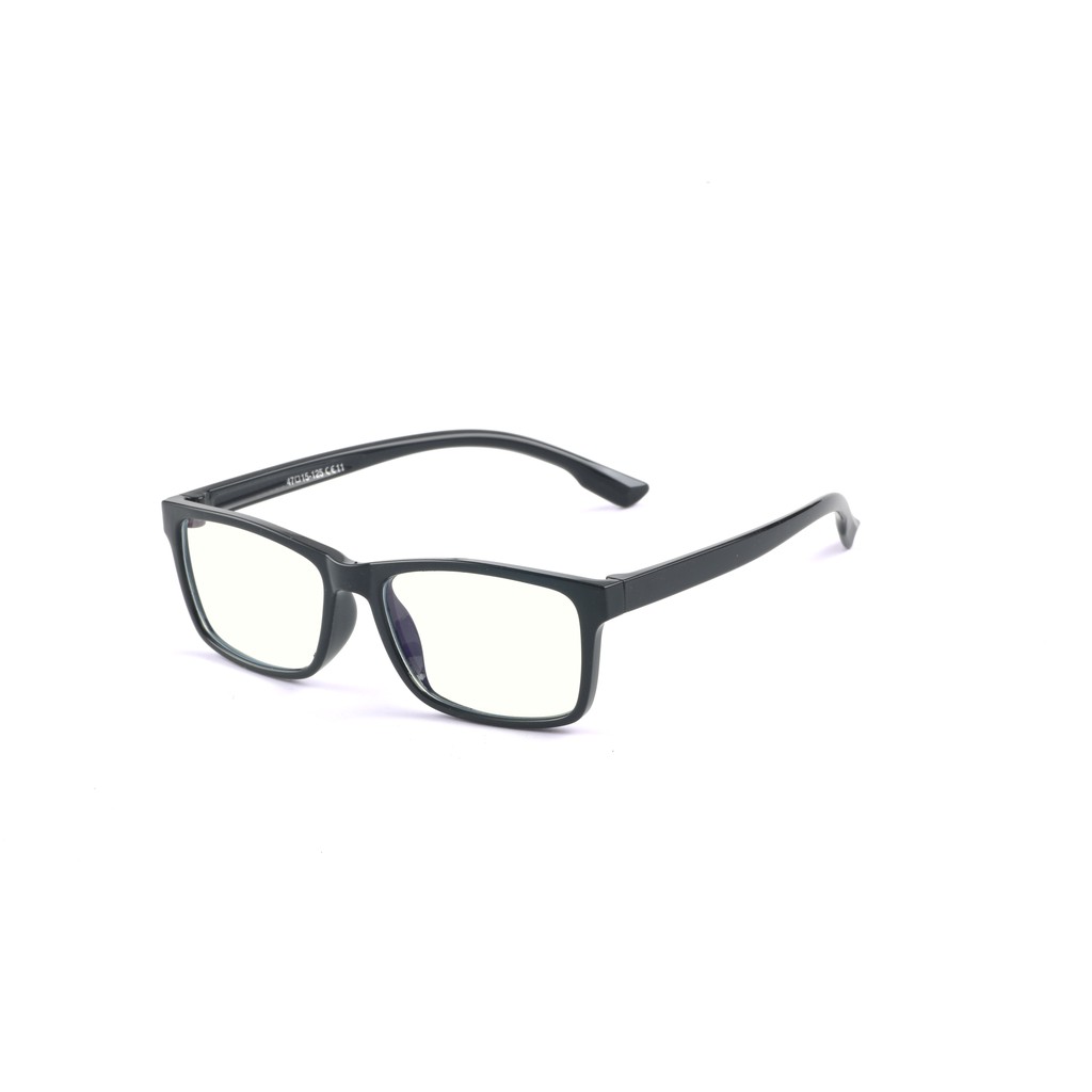 KACAMATA ANAK ANTI RADIASI HP TV / ANTI RADIASI BLUERAY TR90-black glossy