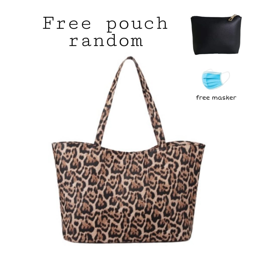 Totebag z4r4 leopard simple style fashion#039