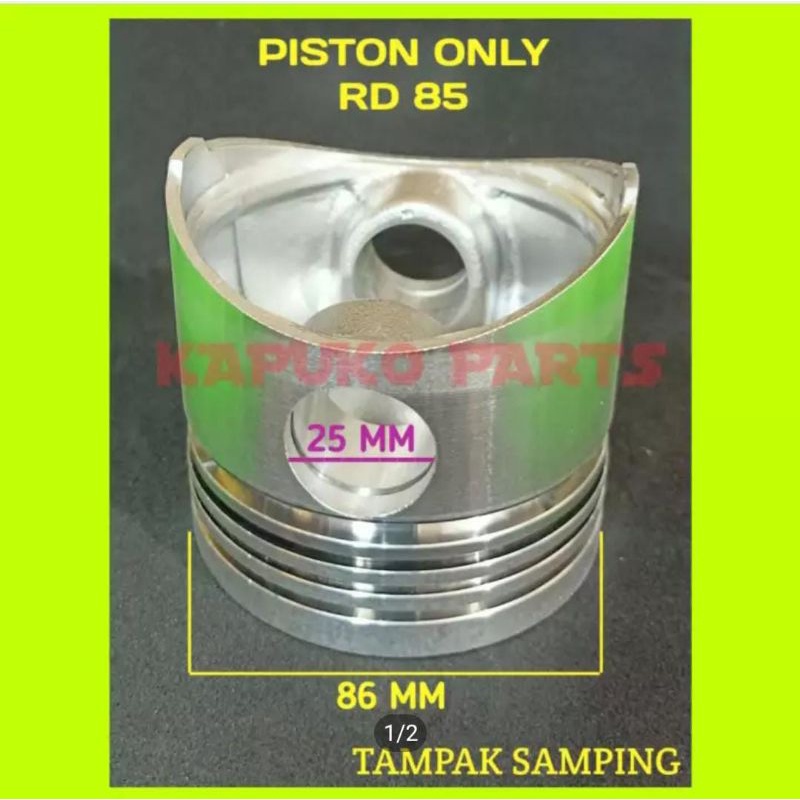 RD 85 PISTON ONLY UNTUK MESIN DIESEL KUBOTA 8.5 PK