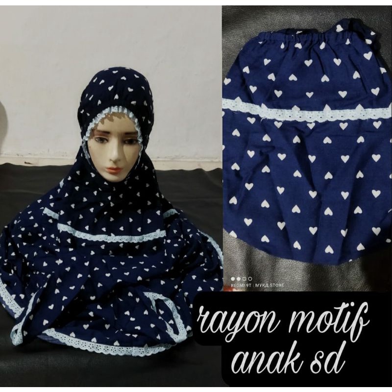 Mukena Rayon Anak-Remaja.