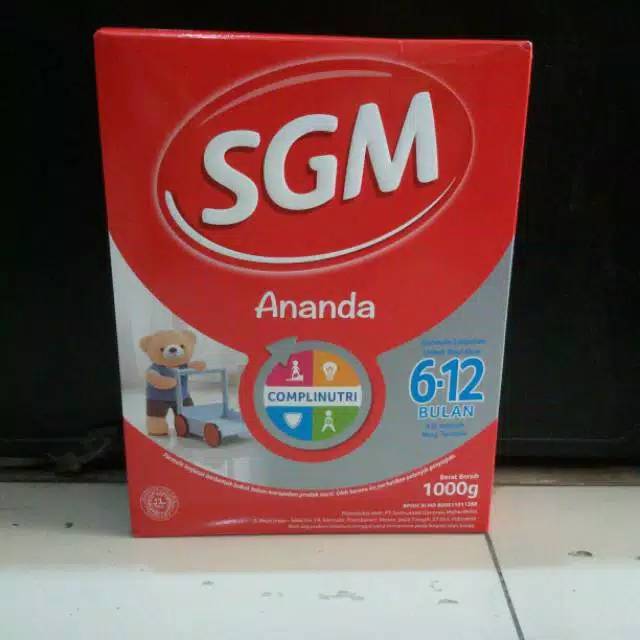Susu SGM ananda 6-12 bulan