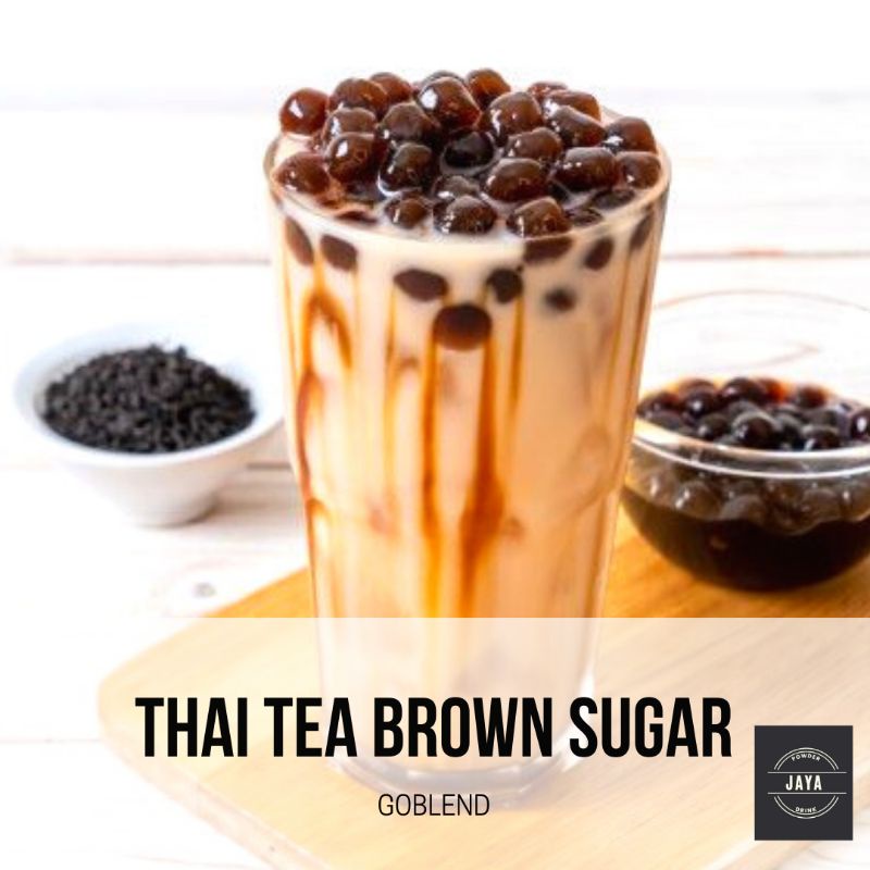 

Bubuk Minuman Rasa THAI TEA BROWN SUGAR 1Kg / powder es boba instan kekinian