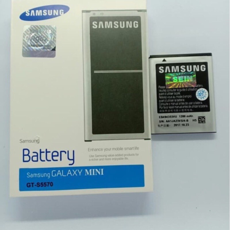 Baterai Original Samsung Galaxy Mini / S5570 / Star/S5280/Young Neo/S5233 Baterai / Batere / Battery