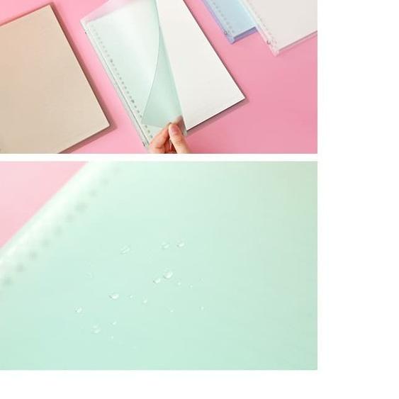 

➻ Claire Plain Color Slim File Binder A5 - BLUE ✬