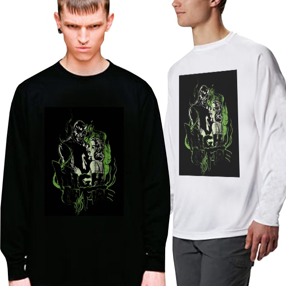 Longsleeve Tshirt High On Fire Kaos Tangan Panjang Bahan Katun Casual Premium Cotton