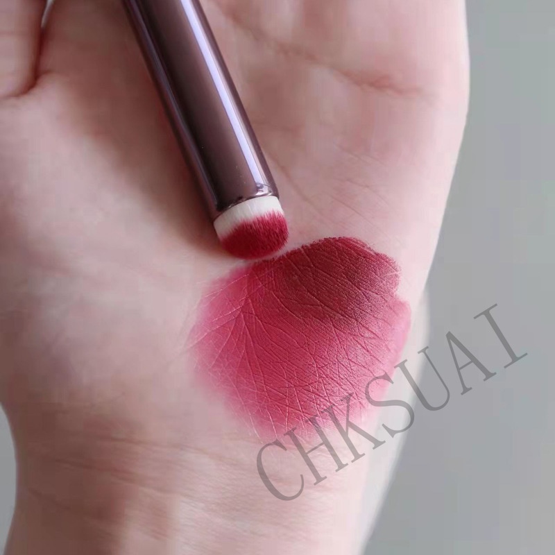 Brush Makeup Portable Kepala Bulat Untuk Lipstick / Concealer