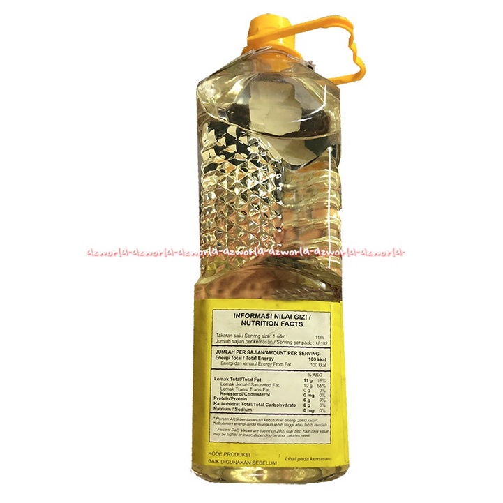 Ikan Dorang 2L Special Warna Putih Bening Minyak Kelapa Refined Minyak Bebas Kolesterol Coconut Oil 2litter 2 Liter