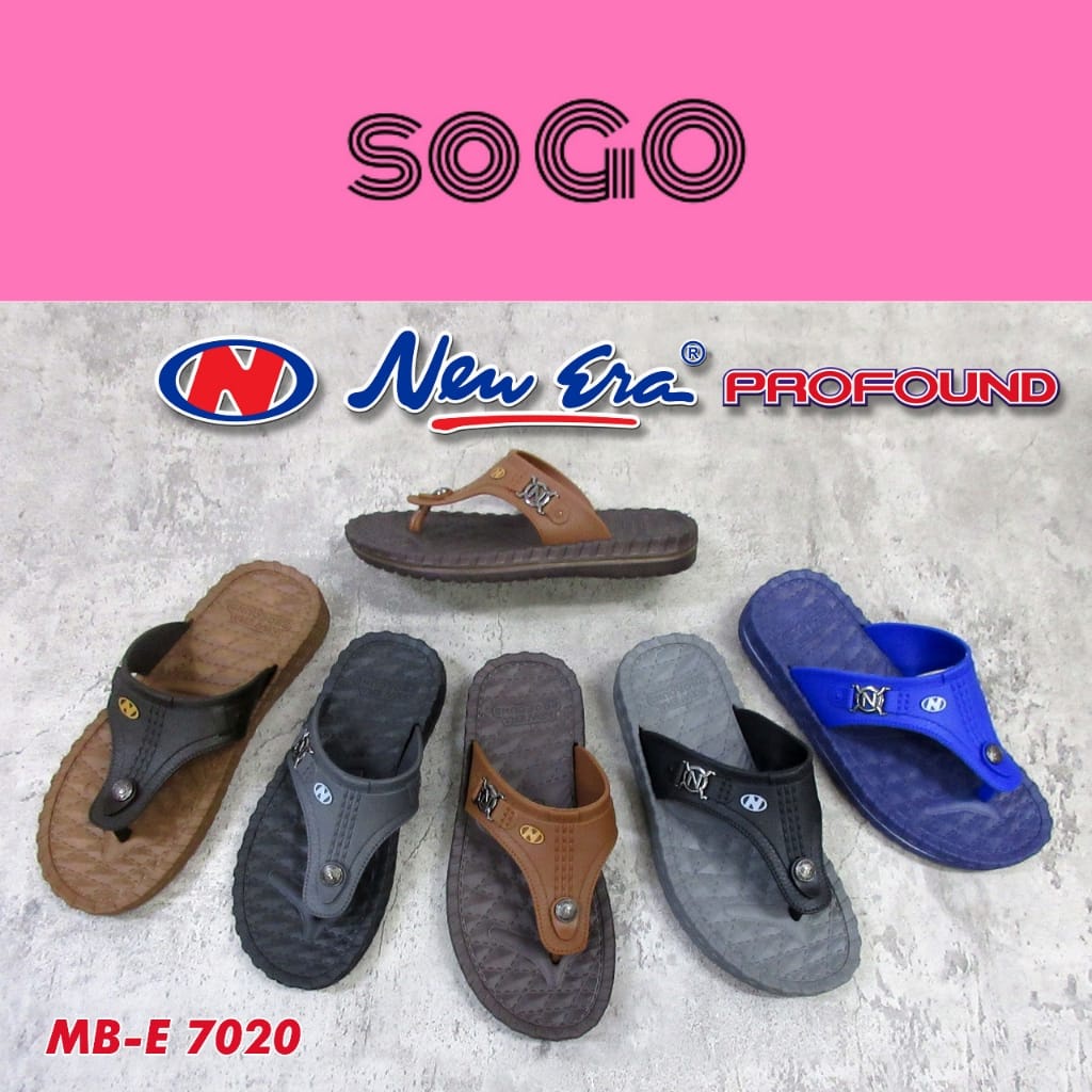 sogo NEW ERA MB E 7020 SANDAL JEPIT PRIA Sandal Karet Pria Distro Casual Sandal Pria Keren Terbaru Sendal Selop