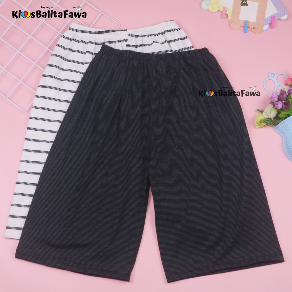 Celana Wanita Selutut Pendek Big Size Muat Sampai Super Jumbo / Dalaman Harian Adem Murah Santai
