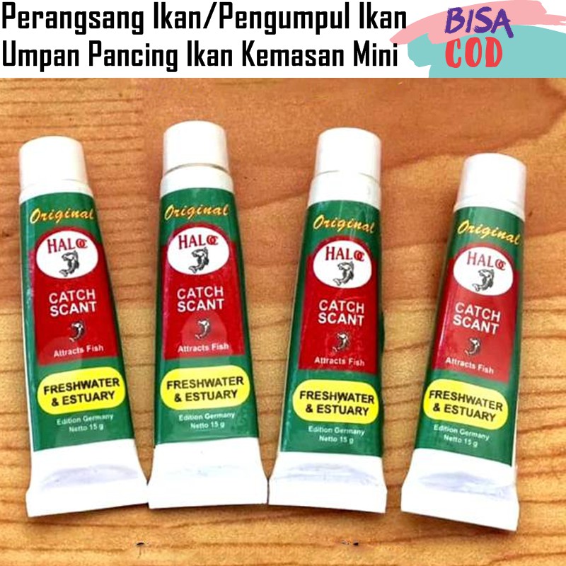 Perangsang Ikan/Pengumpul Ikan Umpan Pancing Ikan Halco Kemasan Mini