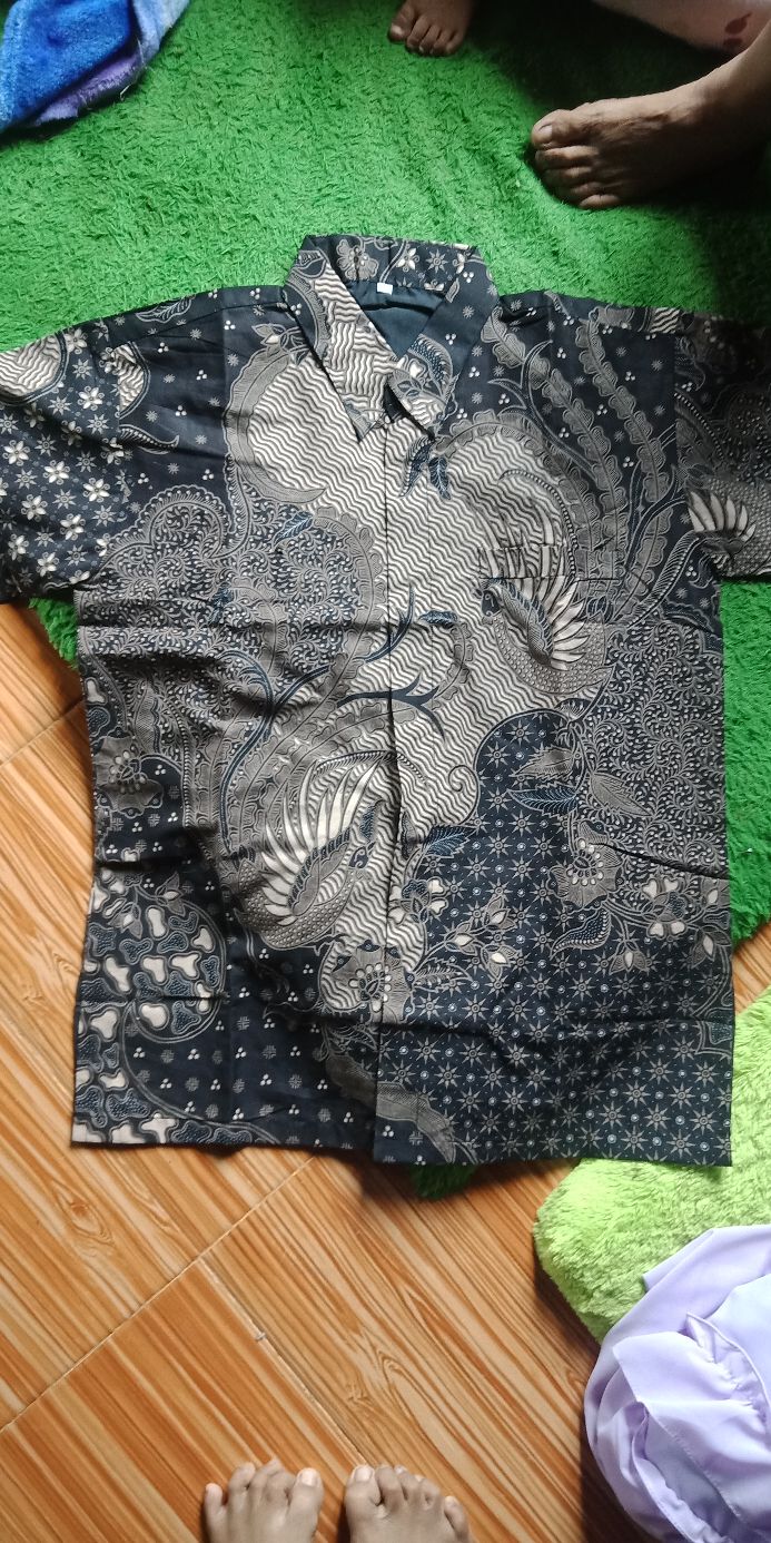 Utungga Kemeja Batik Pria Lengan Panjang Bahan Katun Sragenan By Kanaya